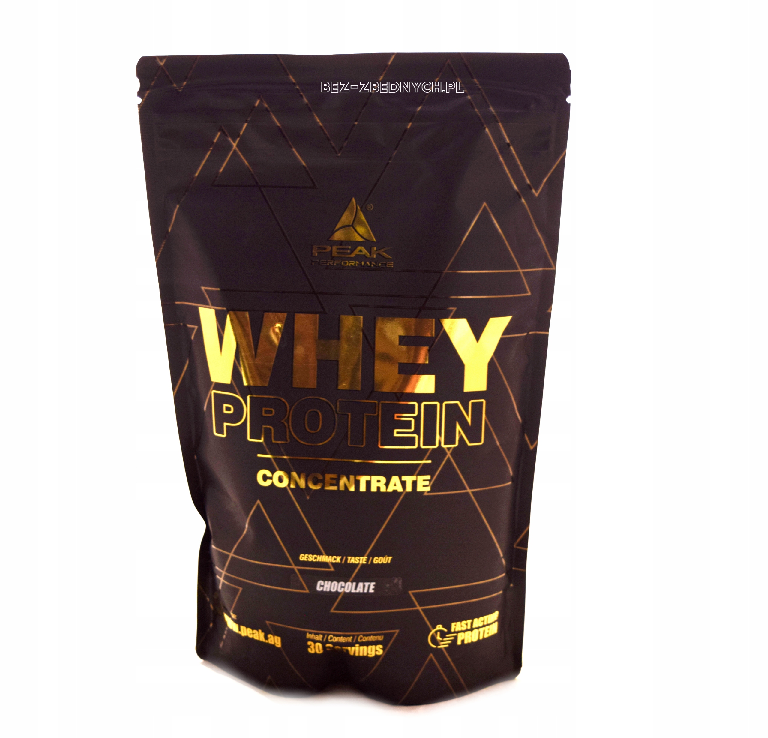 Peak Supplements Whey Protein Concentrate 900 g Syrovátkový Protein Wpc Choco
