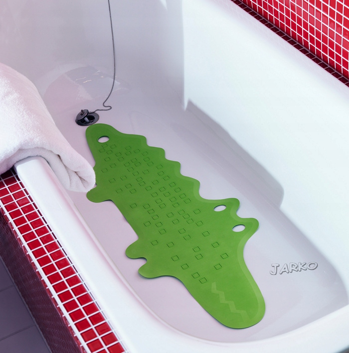 IKEA PATRULL MATA ANTYPOŚLIZGOWA DO WANNY krokodyl Marka Ikea