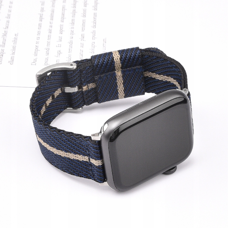 Pasek do zegarka płócienny Premium 22mm wzór #205 Model PRM