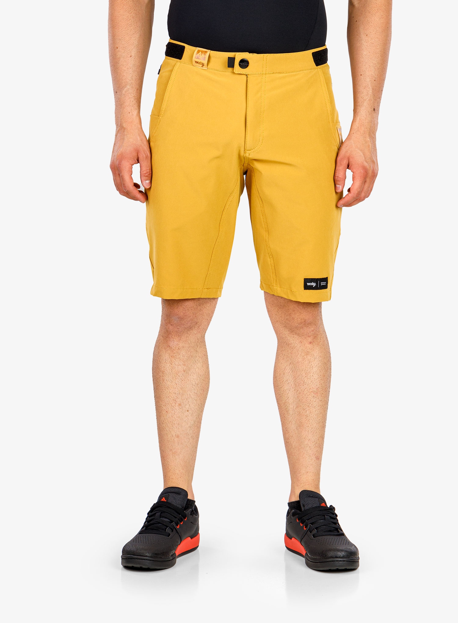 Cyklistické Kraťasy Rocday Roc Gravel pískově hnědé, velikost S