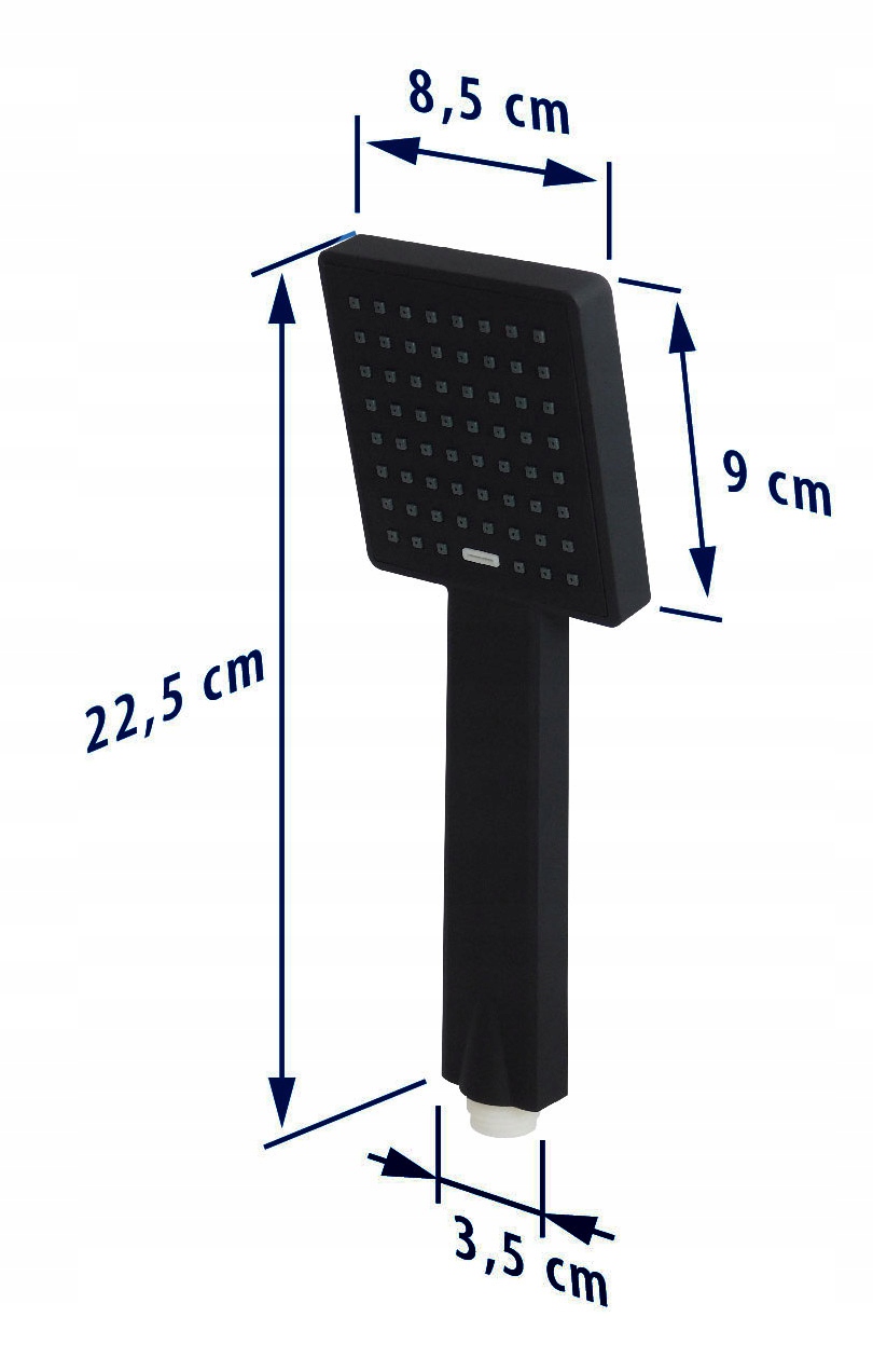 BATERIA WANNOWA ŚCIENNA KASKADA MODENA CZARNA Marka Estiva