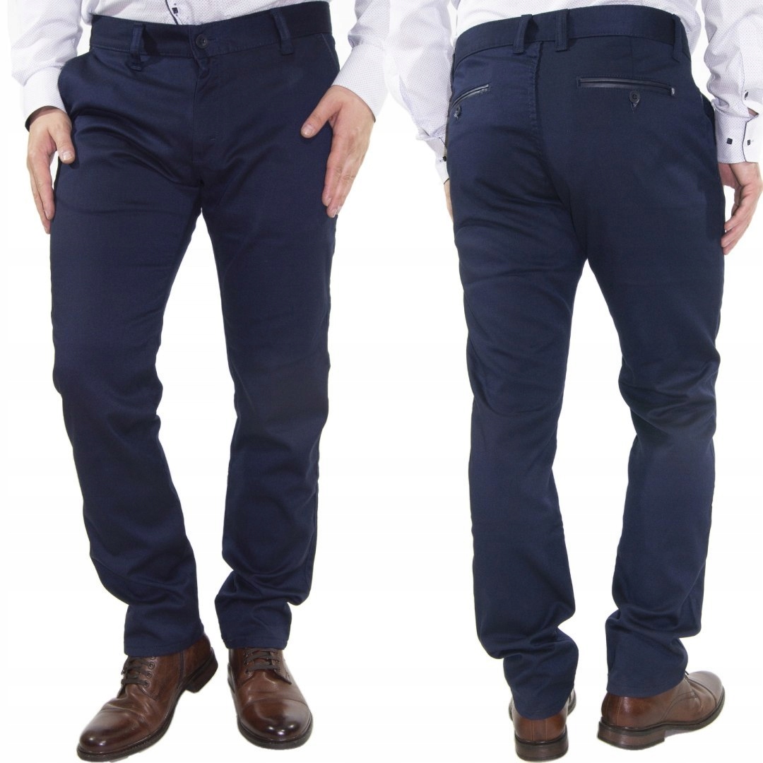 

Spodnie Męskie Chinosy Vankel 078 86cm L32