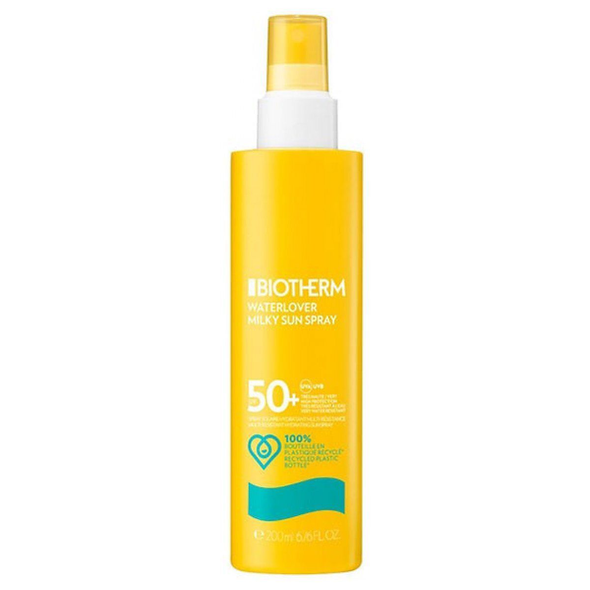 Biotherm Spf 50 Waterlover (mléčný Sluneční Spray) 200 ML