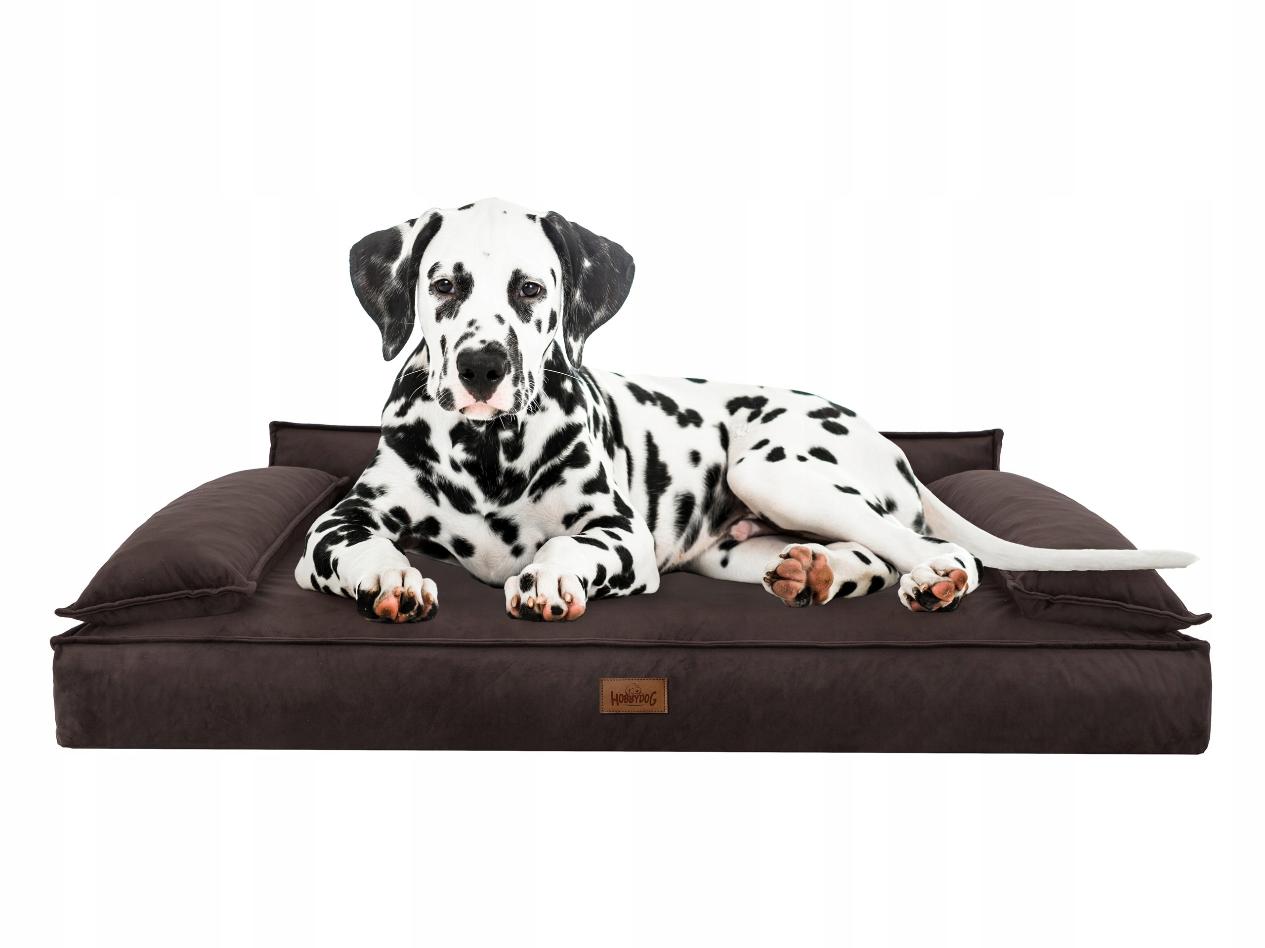 Levně Pohodlný Pelíšek pro psa Pelíšek L 78x54 cm Hnědý s pratelným potahem