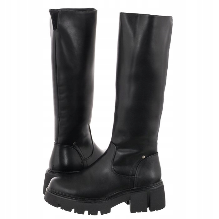 Dámské kozačky Kozačky Sergio Leone černé Kz 741