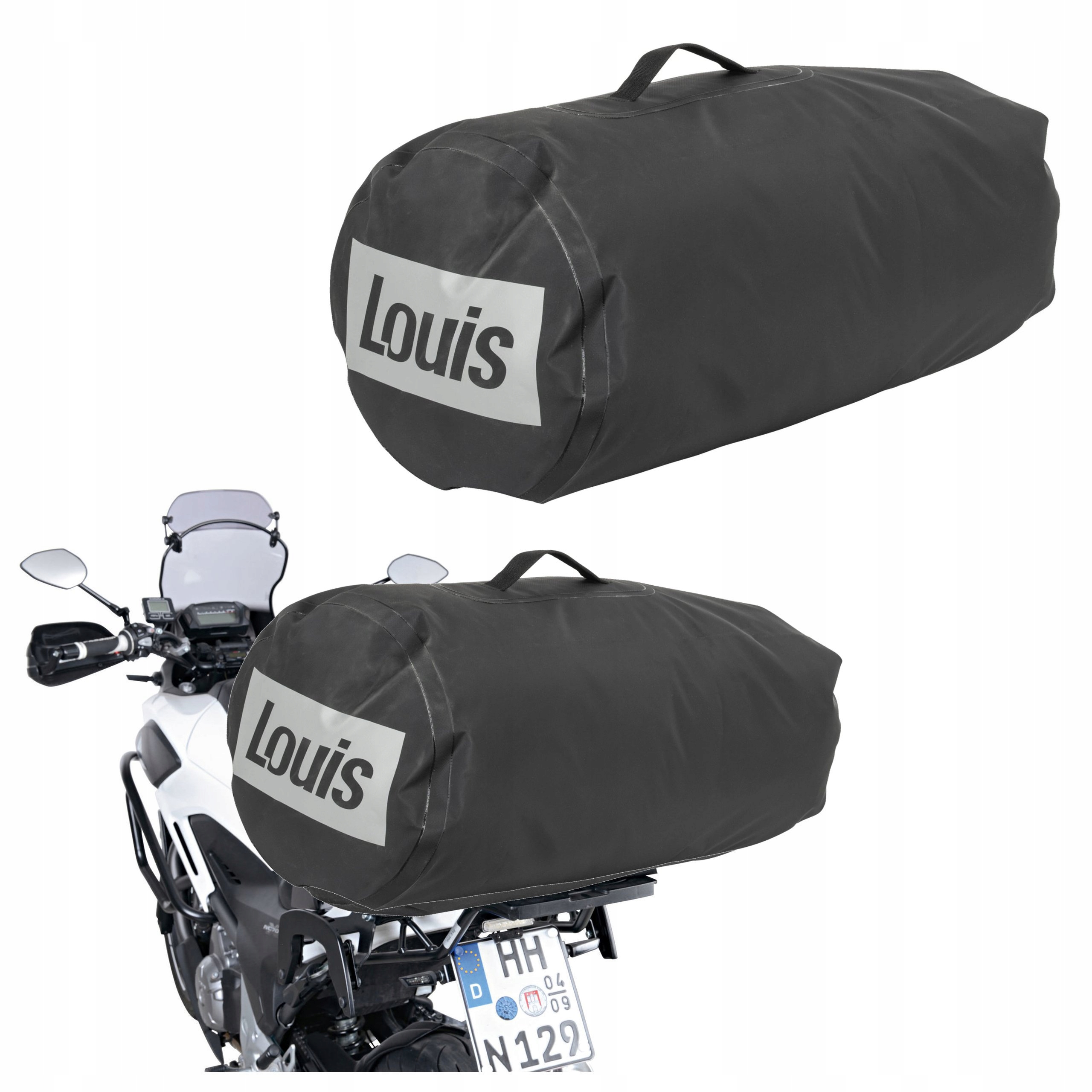 Motocyklová voděodolná taška Rollbag 50 litrů pro motocykl Speedbag