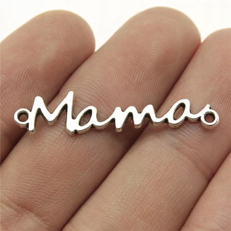 

Łącznik złączka klamerka bransoletki symbol Mama