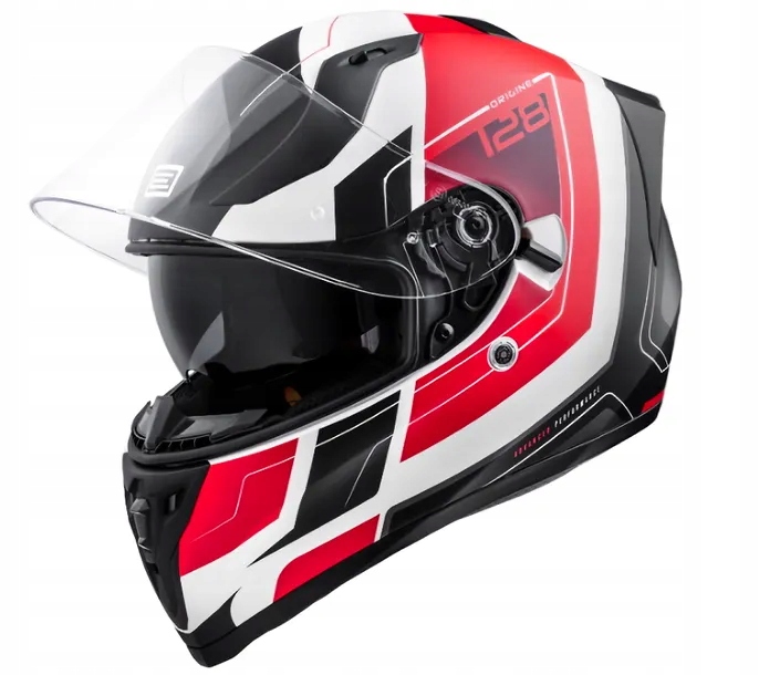 Motocyklová prilba Origine Strada Advanced red-white matt Xs