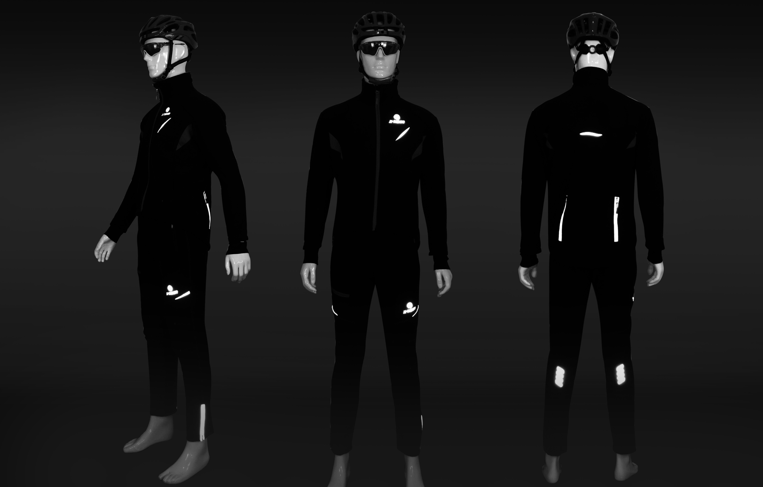 SPODNIE ROWEROWE NA ROWER KOLARSKIE SOFTSHELL ZIMOWE CIEPŁE TERMO PRO 5XL Materiał dominujący poliester