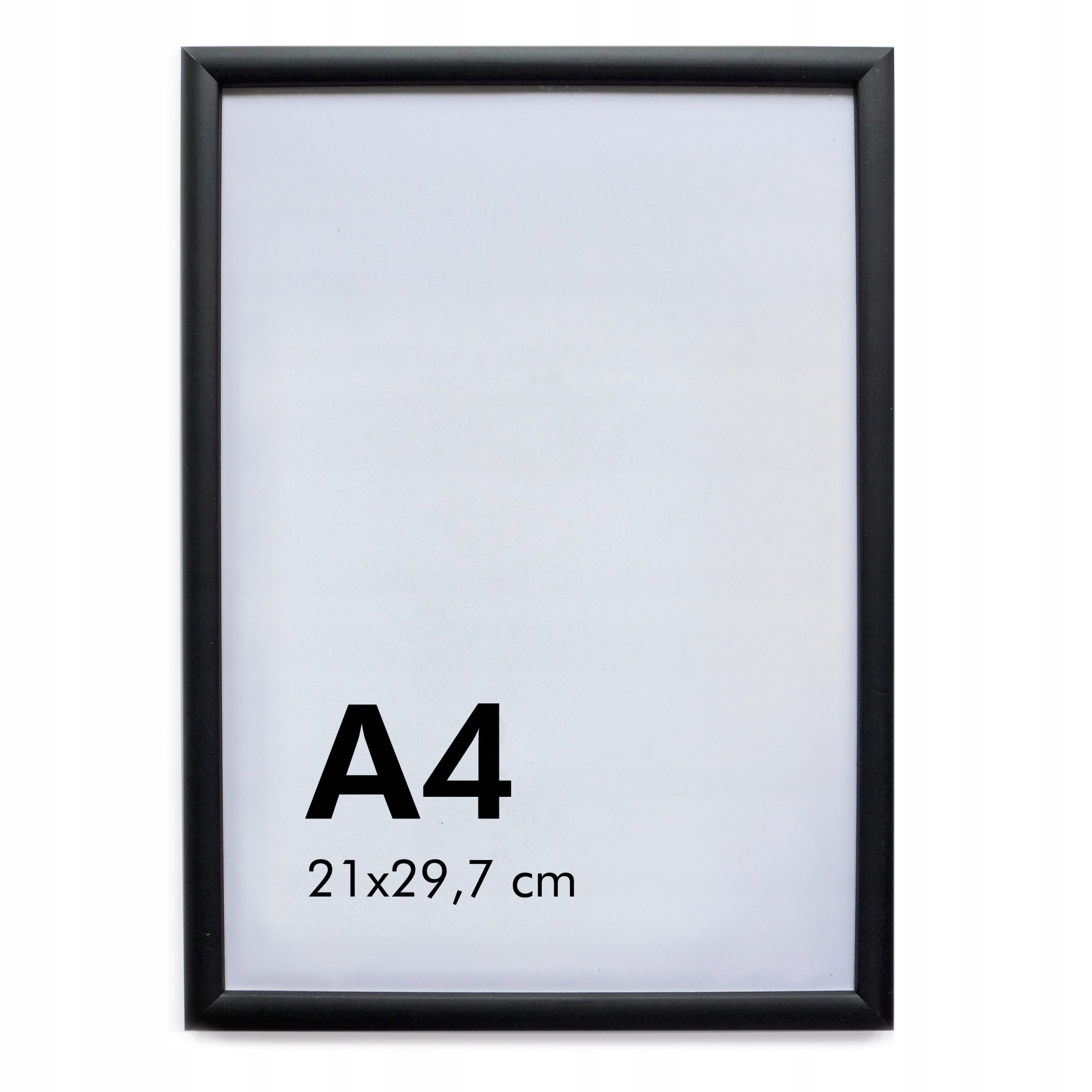 

Rama Drewniana Na Zdjęcia A4 21x29,7 Ramka Czarna