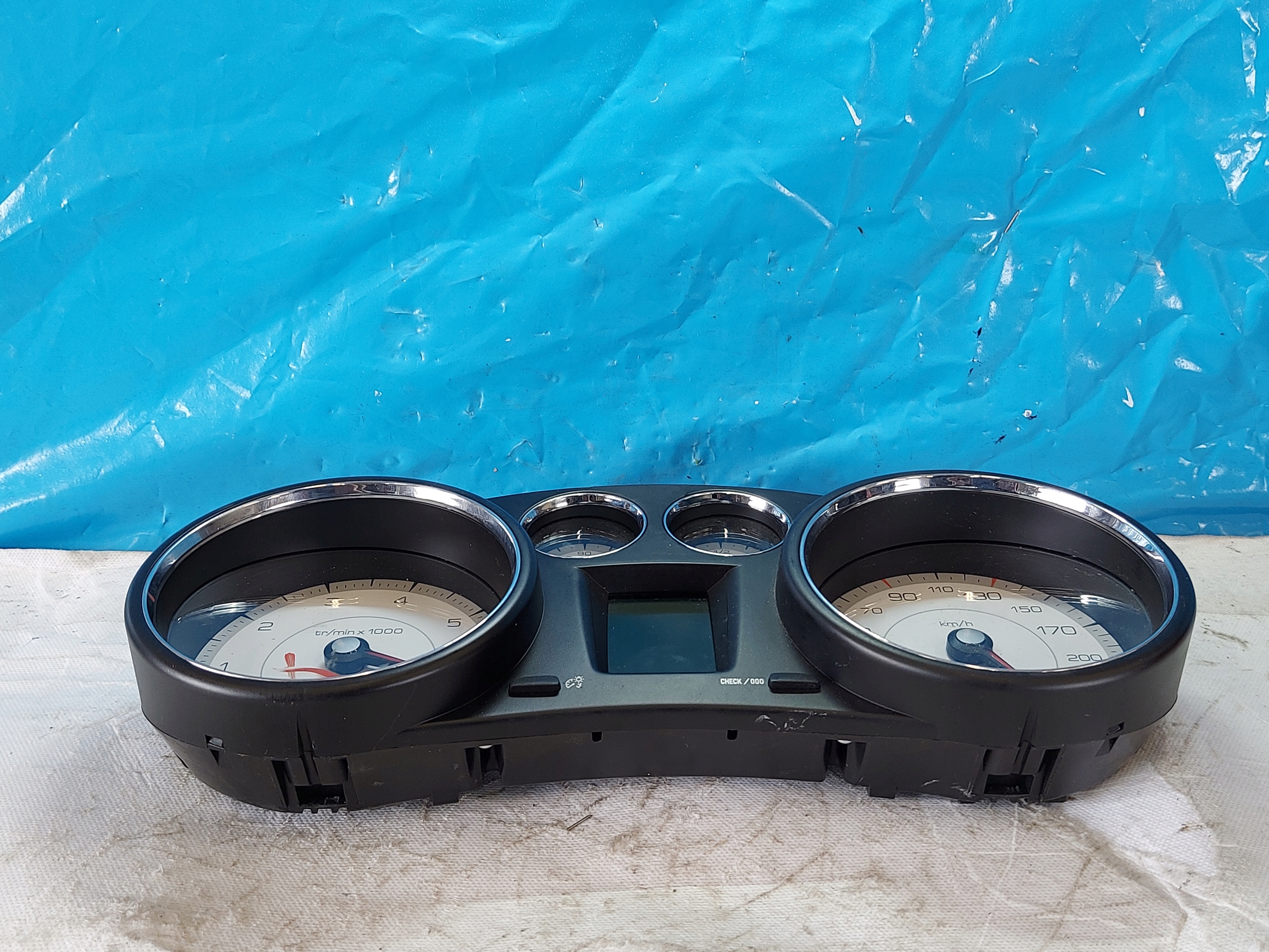 dials clock PEUGEOT 308 1.6 VTI 9665107580