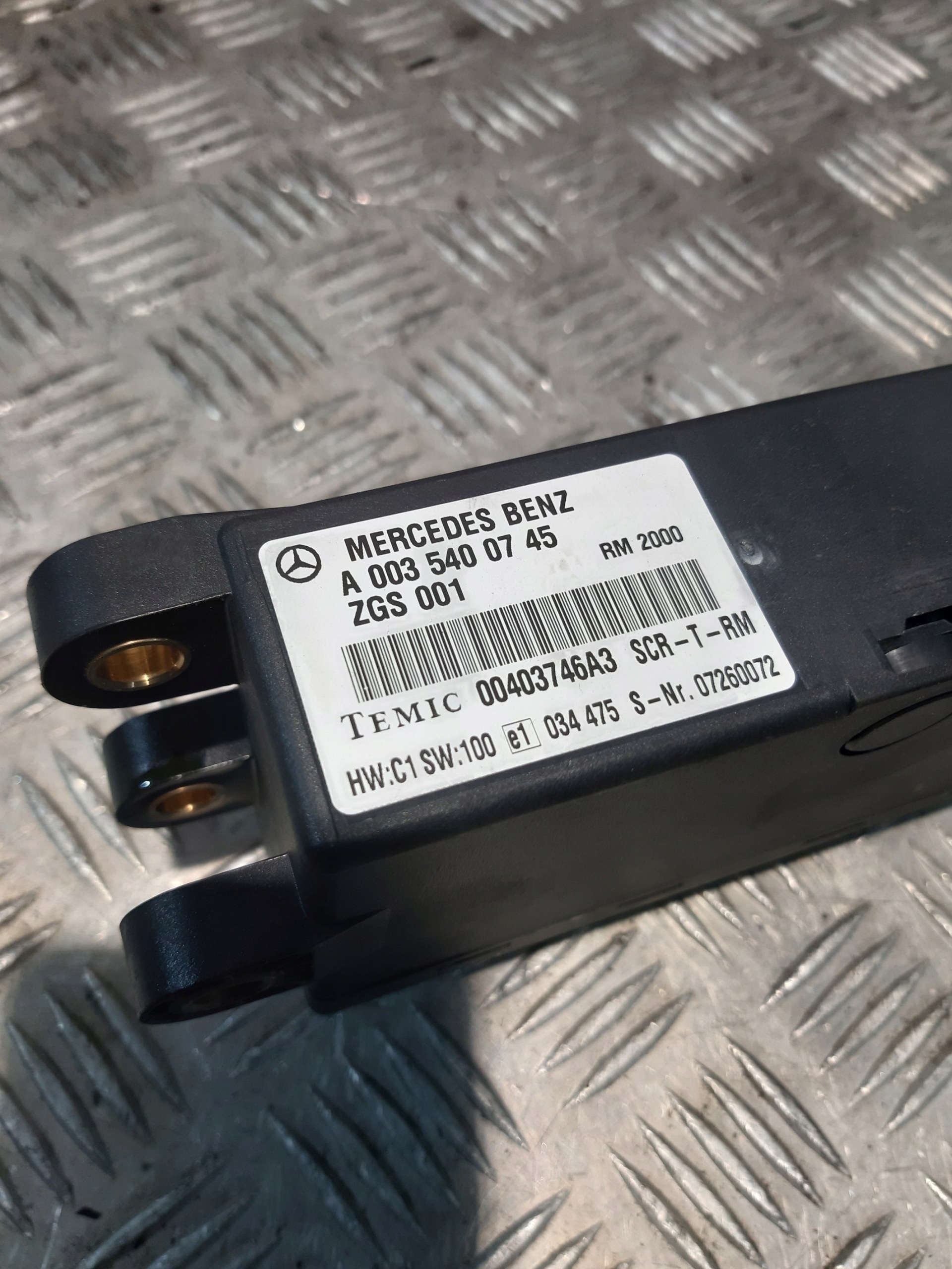 modulo Centralina MERCEDES A0035400745