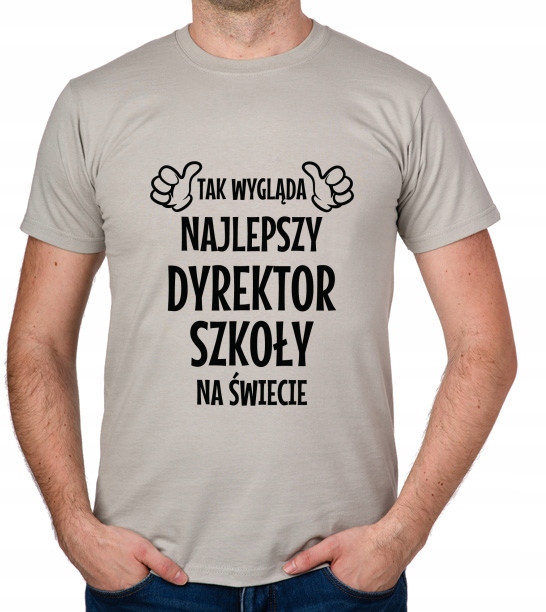 

koszulka Najlepszy Dyrektor Szkoły prezent