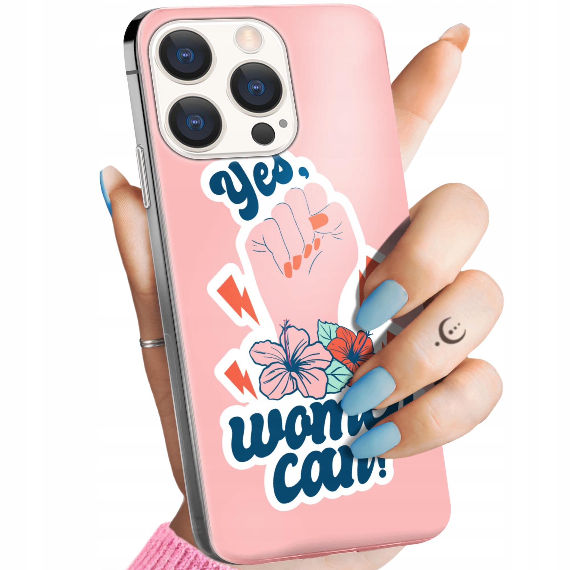 Etui Do Iphone 15 Pro Max Siła Kobiet Girl Power Feminizm Obudowa