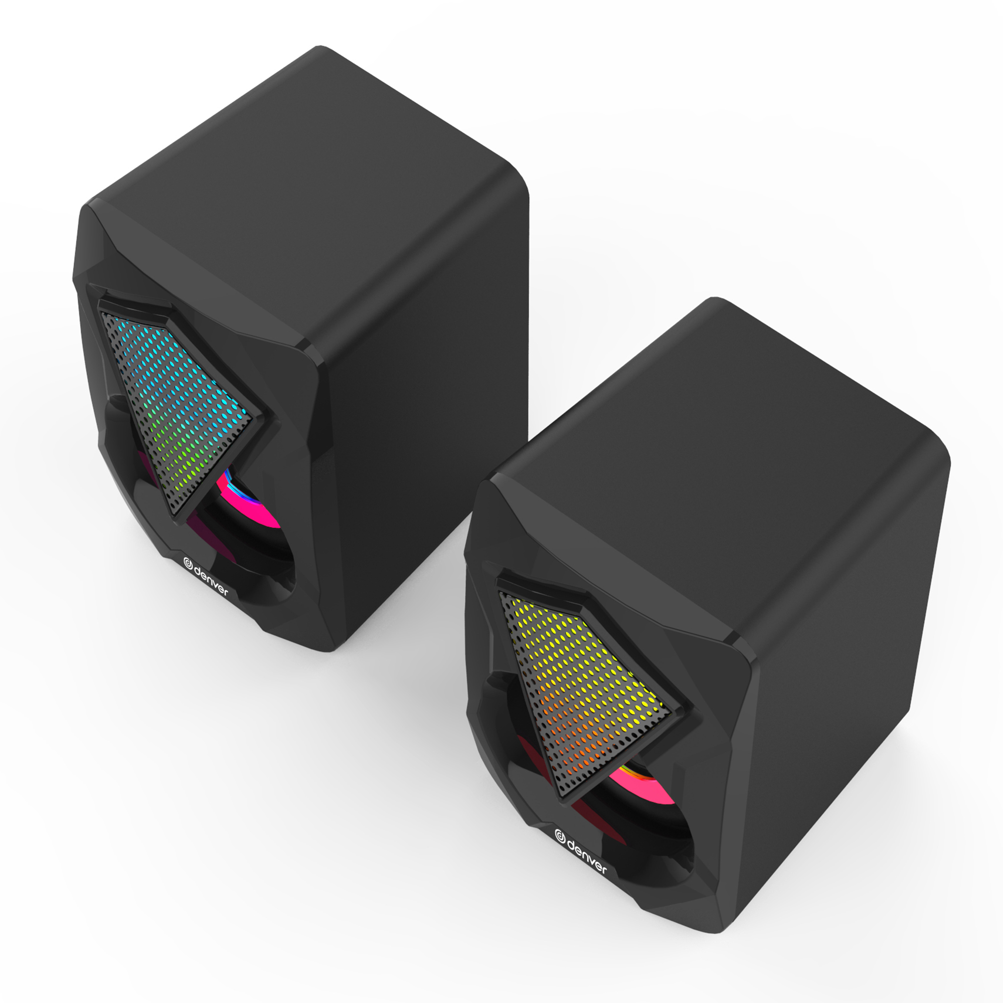 Głośniki 2.0 gamingowe z RGB Denver GAS-500