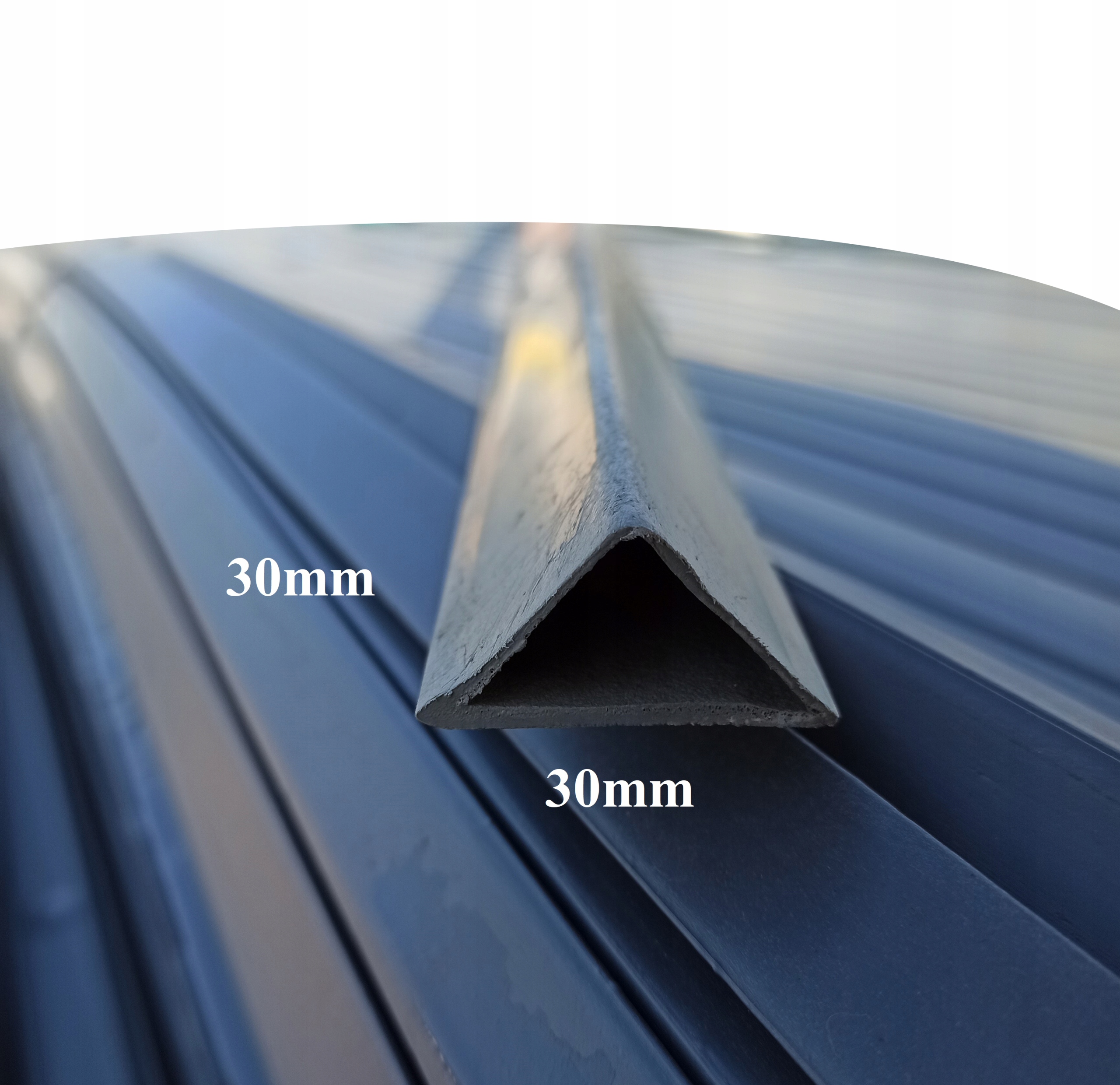 Listwa fazująca 30 mm Dreikant 2,5m Utwardzone PCV Marka inny