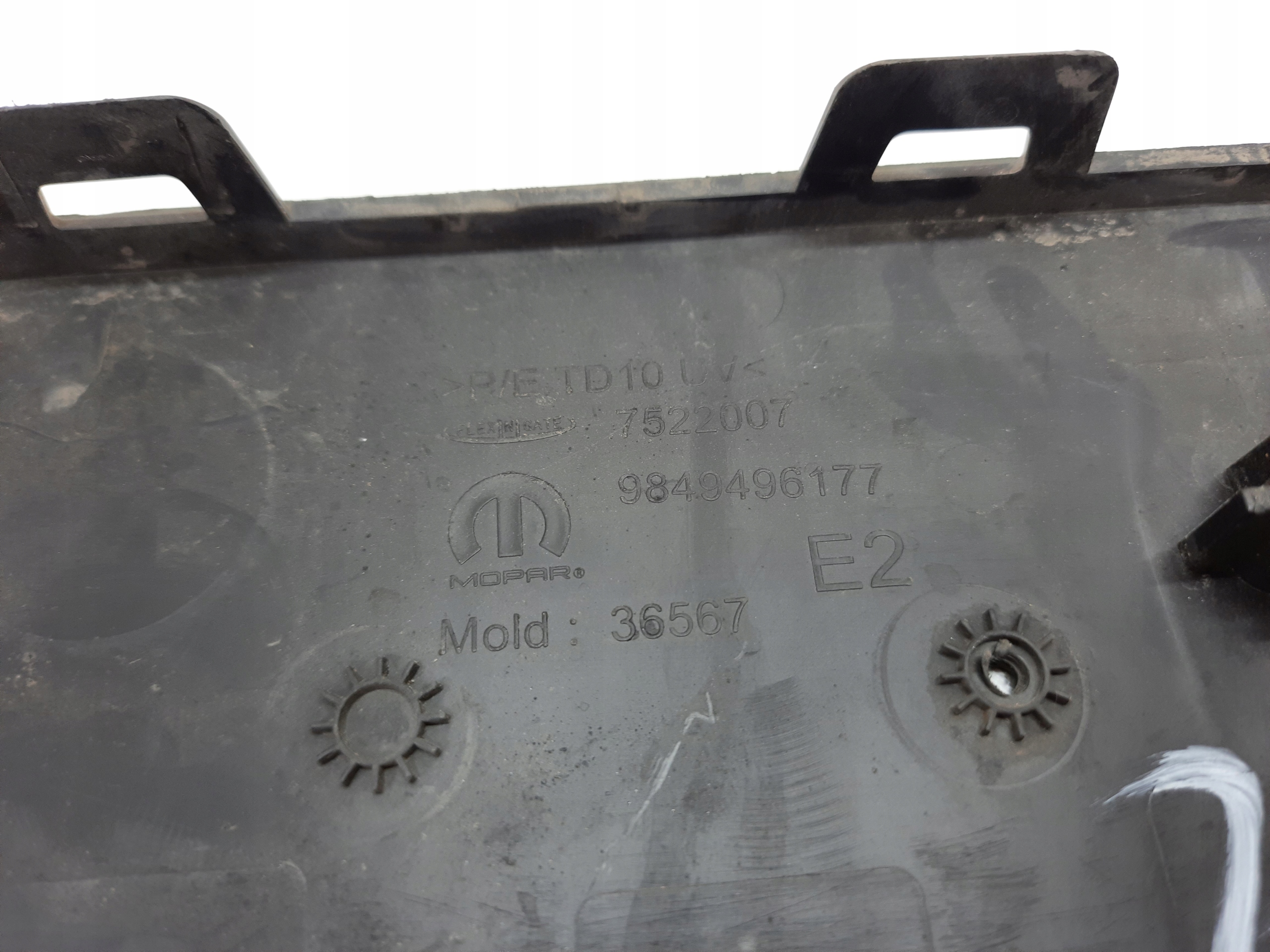 PEUGEOT 508 2 II LIFT 23- moulding below TABLICE front original