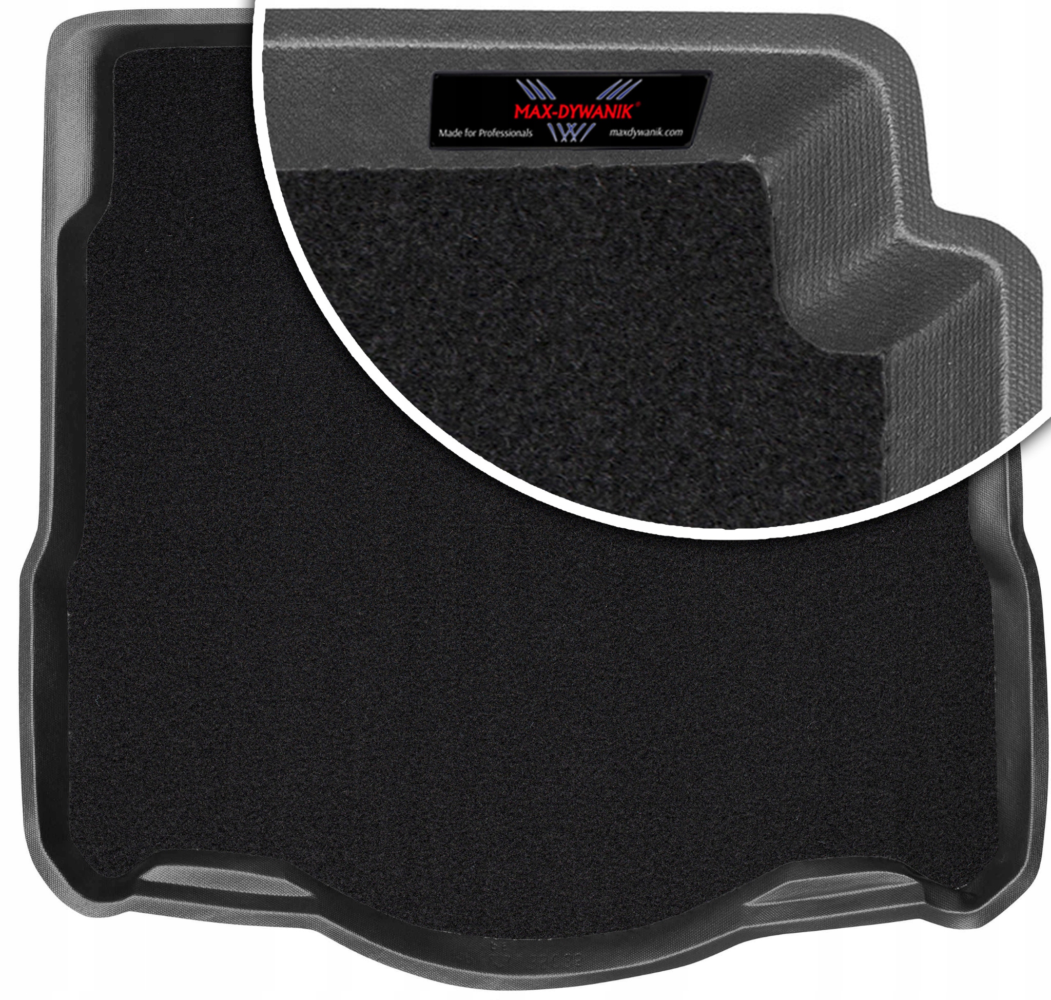 Nissan X-Trail III T32 Suv 2014-2017 Koberec do zavazadlového prostoru s velurovou podložkou