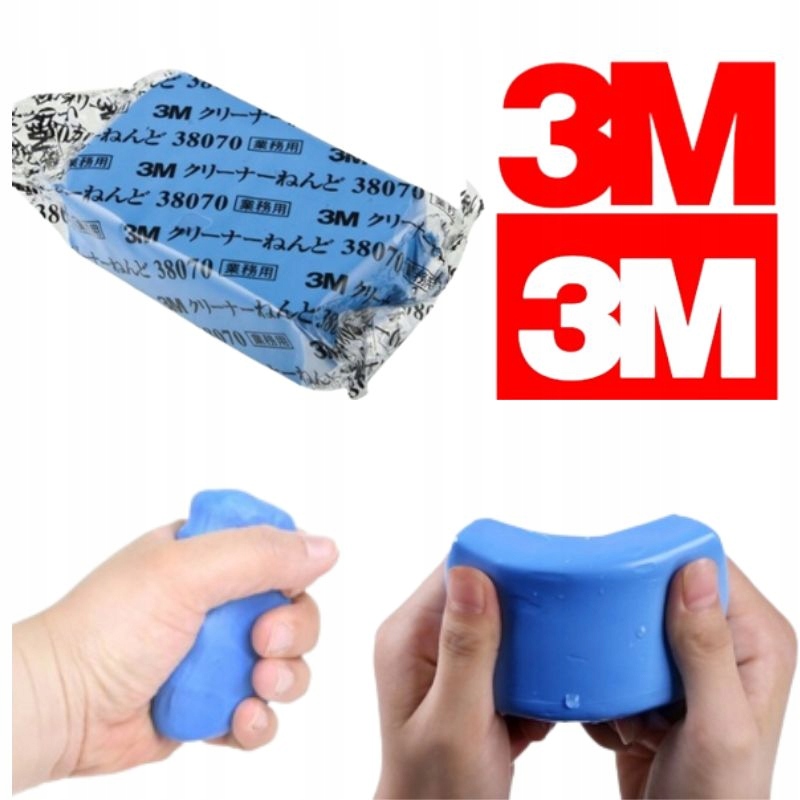 GLINKA 3M DO LAKIERU MASA PLASTYCZNA MARKA 3M NEW CLEANER CLAY EAN (GTIN) 658303076613