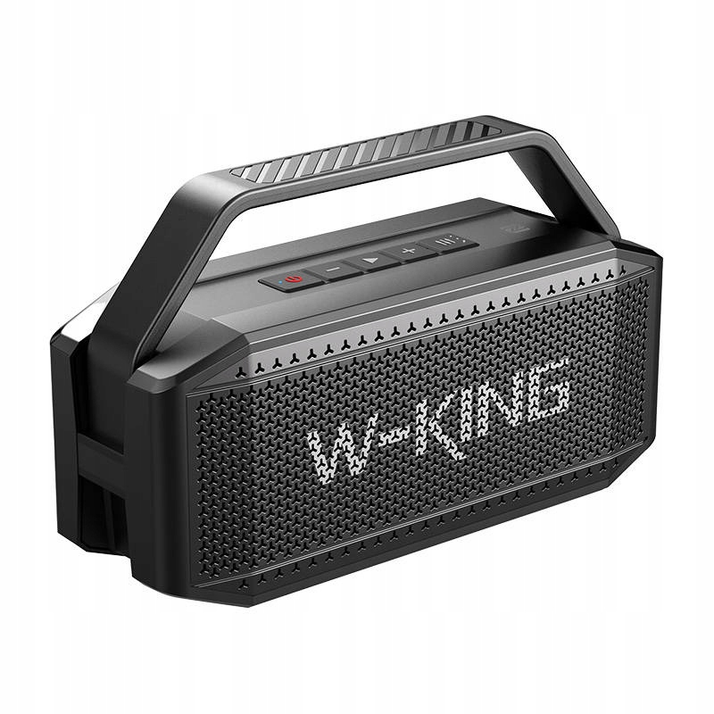 Głośnik przenośny W-King D9-1 Black 60W Wodoodporny IPX6 Powerbank 40h
