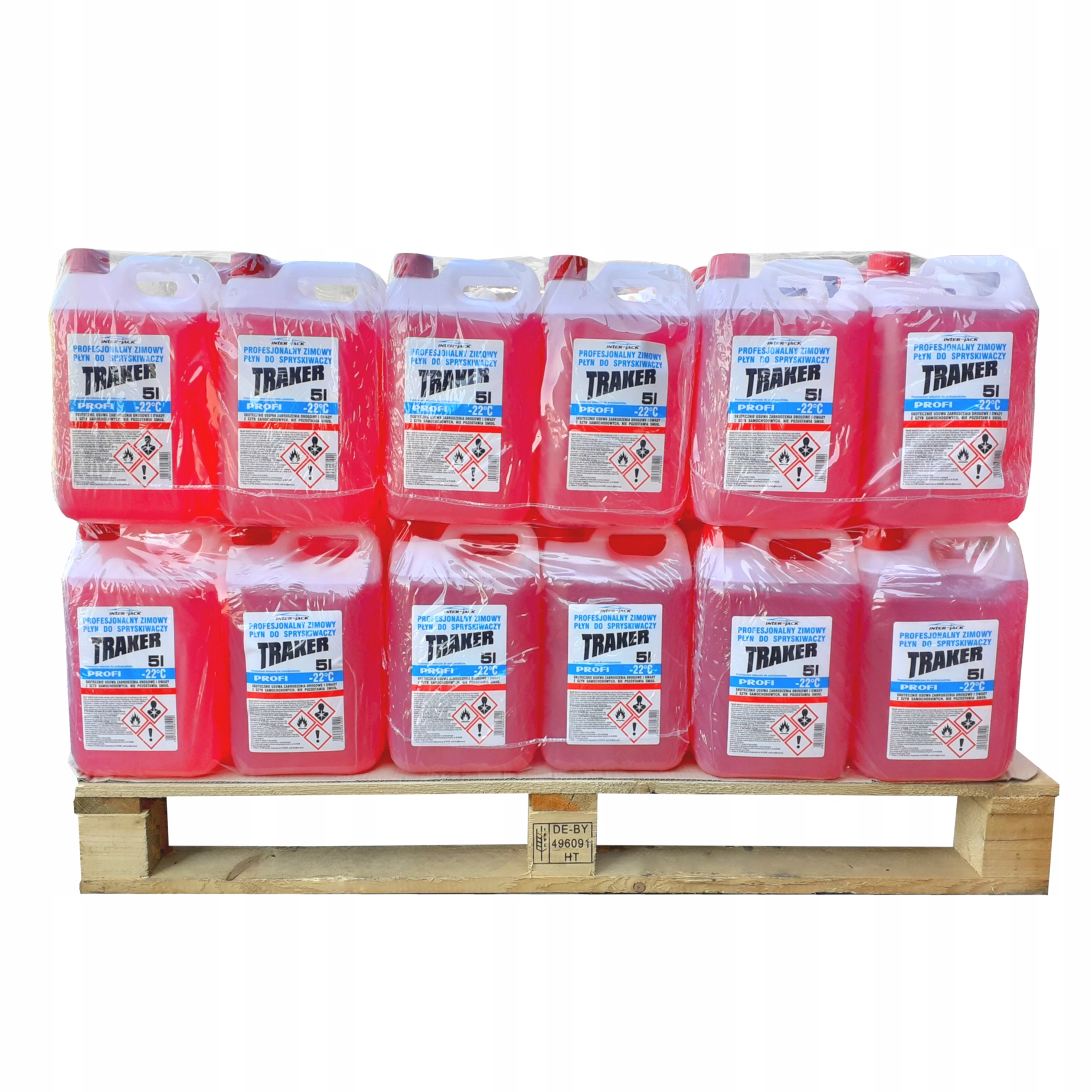 

Płyn zimowy do spryskiwaczy Zapachowy 54x5L