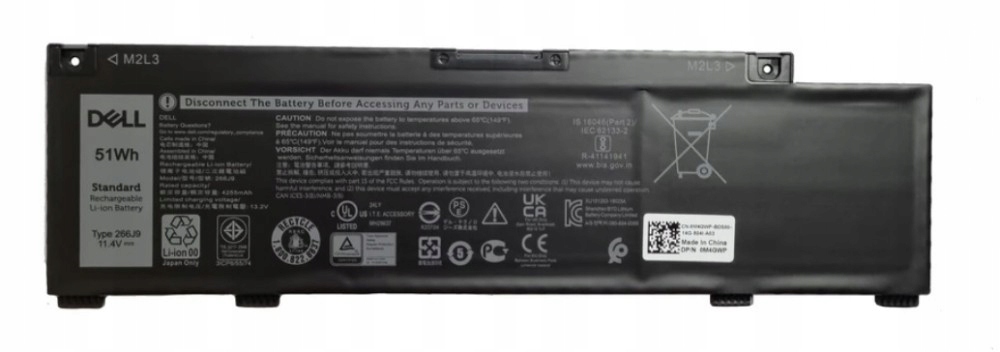 Dell Batéria 3-cell 51W/ Hr Li-on pre G3 3500, 3590, 5500, SE5505,…