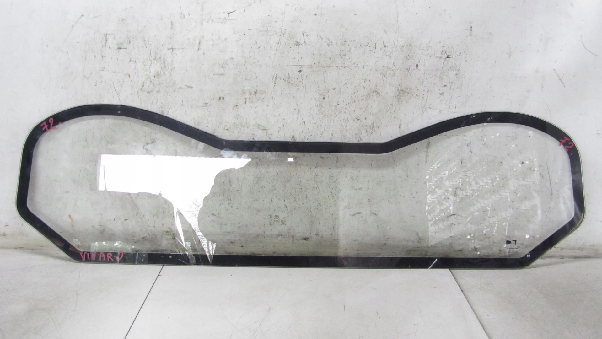 TRAFIC VIVARO II SZYBA ŚCIANY GRODZIOWEJ 01-14