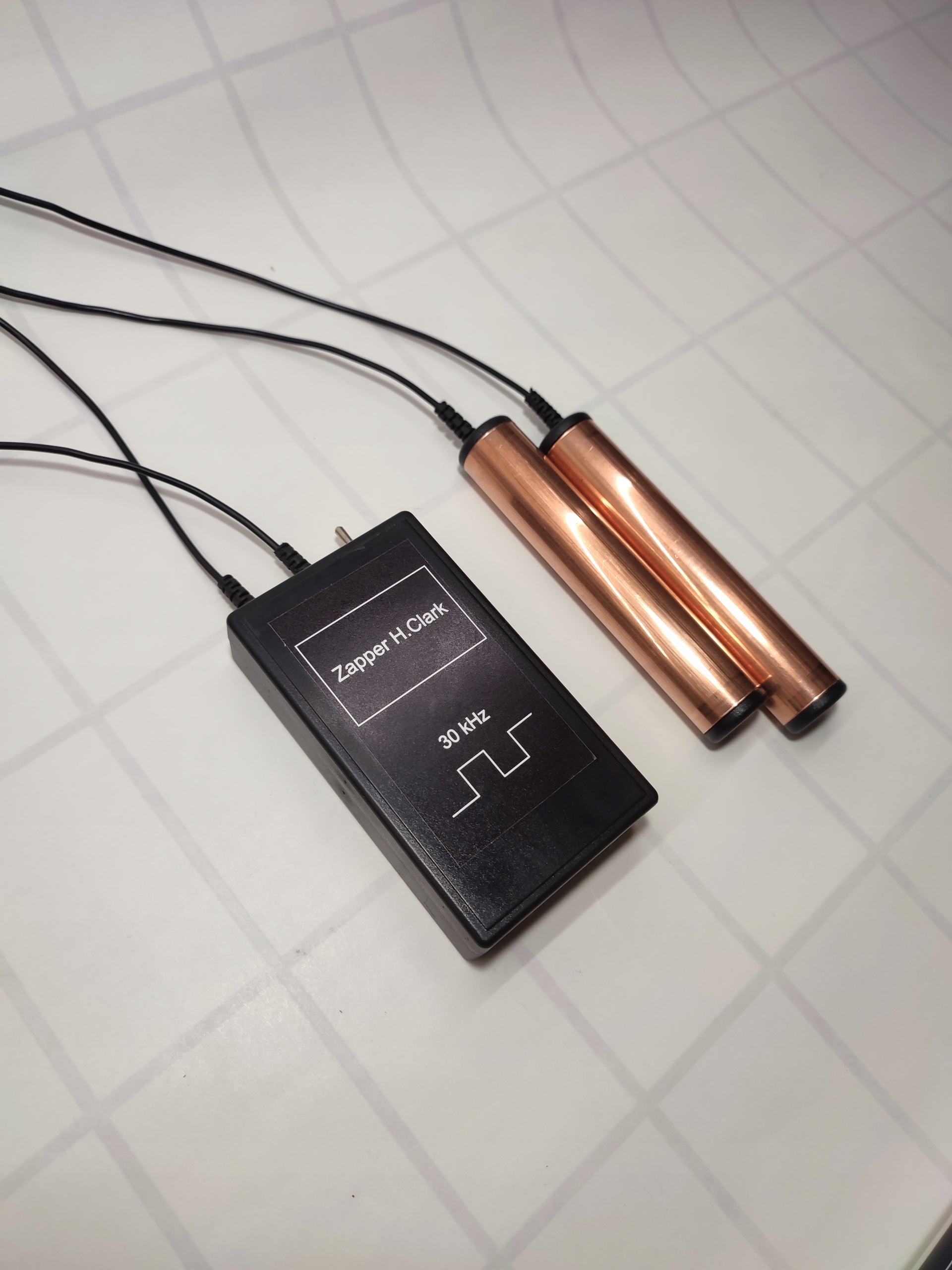 Zapper dr H. Clark 30kHz-паразиты, вирусы и бактерии