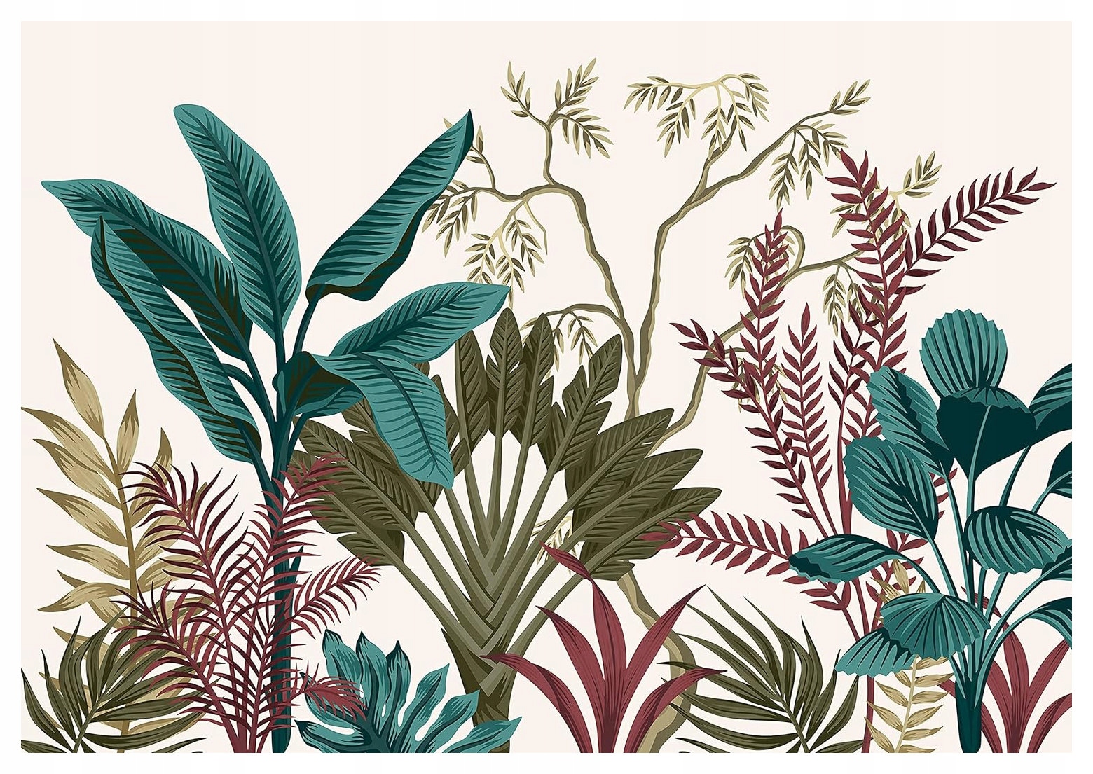 Vliesová fototapeta Tropická exotika džungle listy 520x318 lepidlo