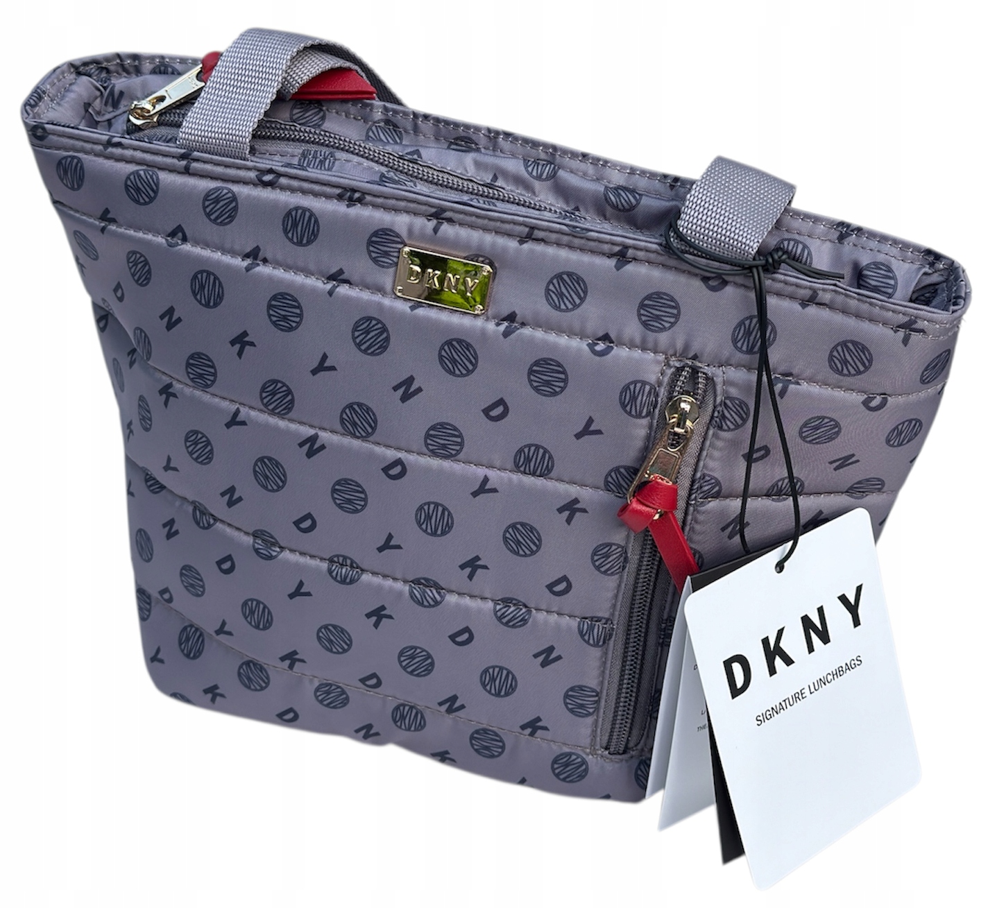 Termotaška Dkny série Lunch Tote Dawn/Slate Grey 3L