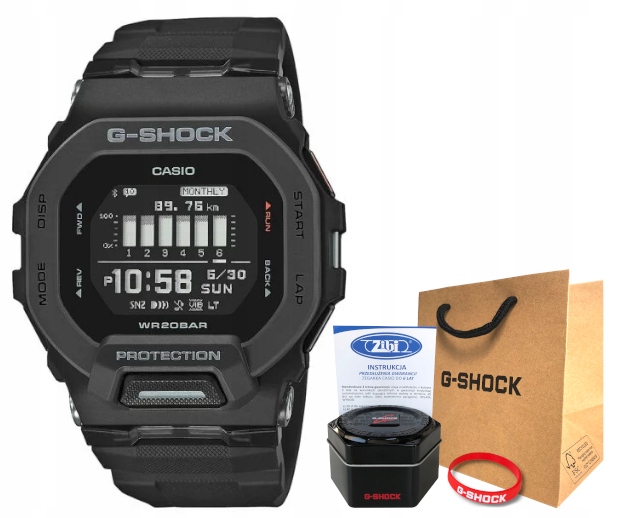 

Zegarek Casio G-shock GBD-200-1ER hologram