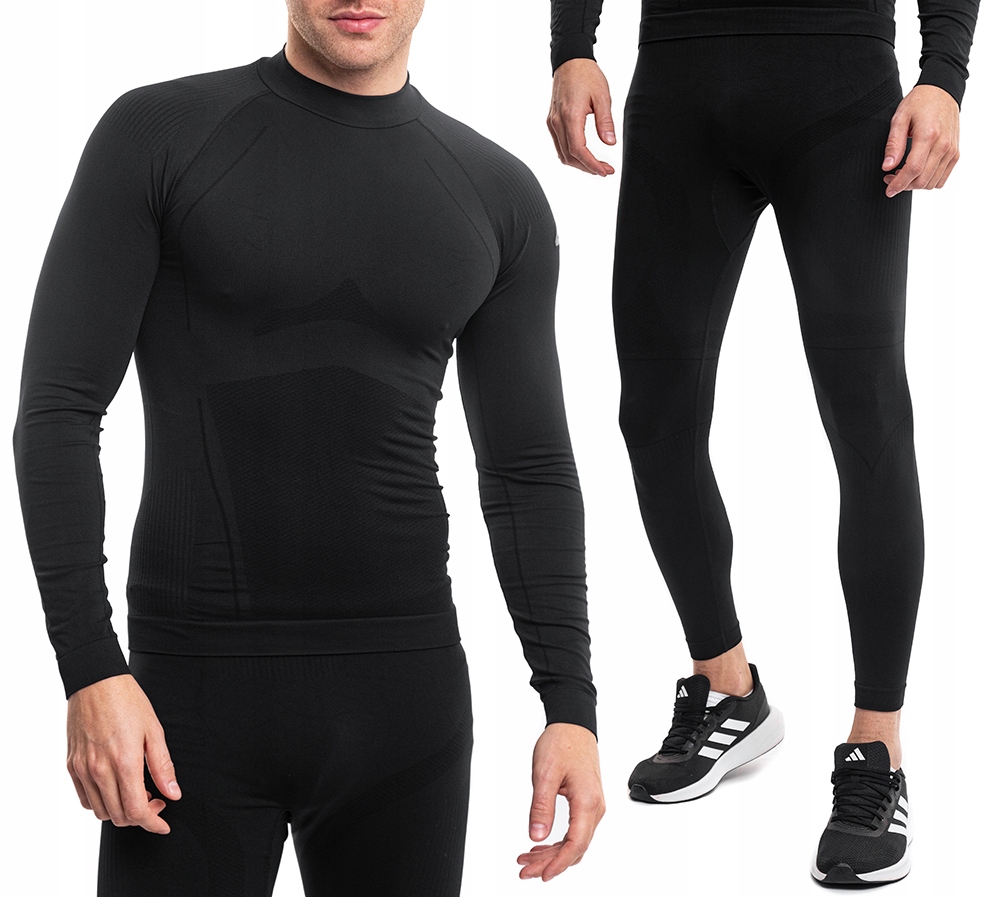 Komplet Bielizna Termoaktywna 4F Męska Elastyczna Bezszwowa 4FSkin L/XL