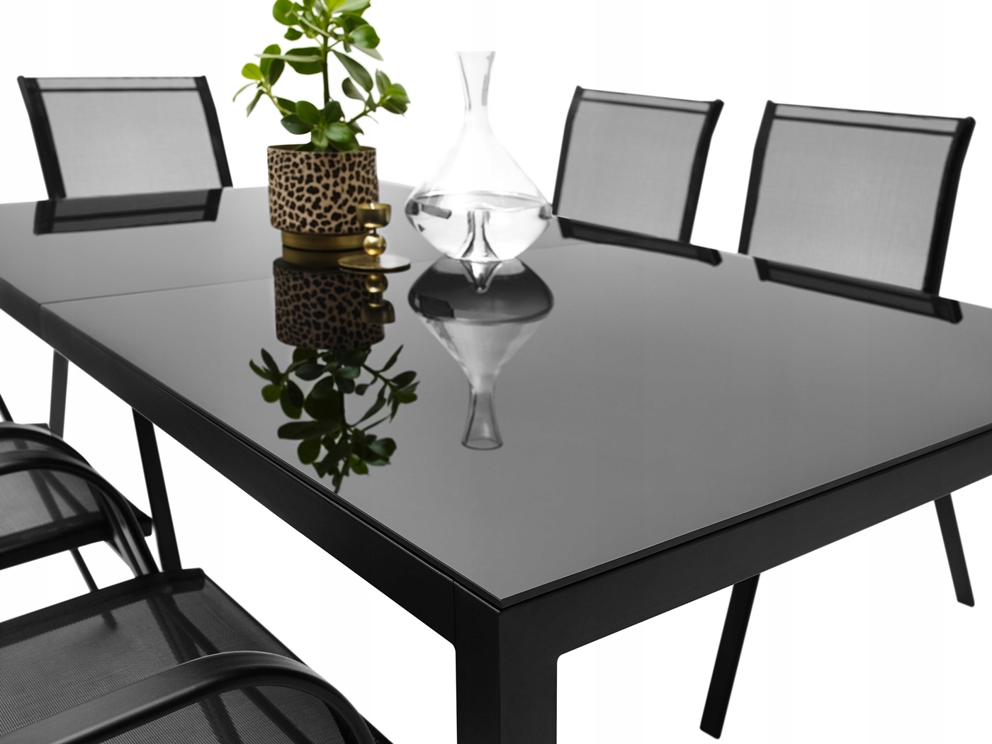 MEBLE OGRODOWE ZESTAW STÓŁ 6+1 NA TARAS BALKON Producent MAT-COMPANY