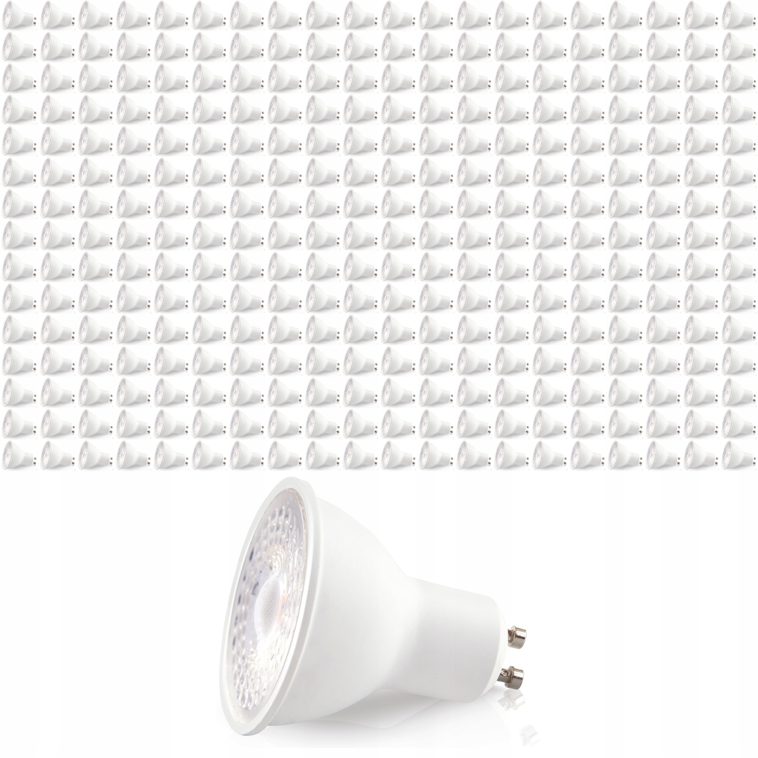 300 x Led žiarovka GU10 5W dióda Samsung 4000K Neutrálna farba Lls Premium