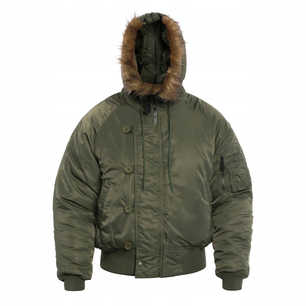 Flek Flyers vojenská zimní pilotní bunda Mil-Tec Flight Jacket N2B 3XL