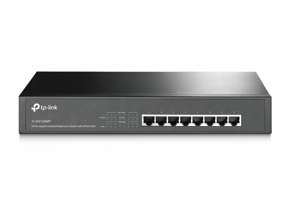Tp-link Přepínač SG1008MP 8x1GB PoE+