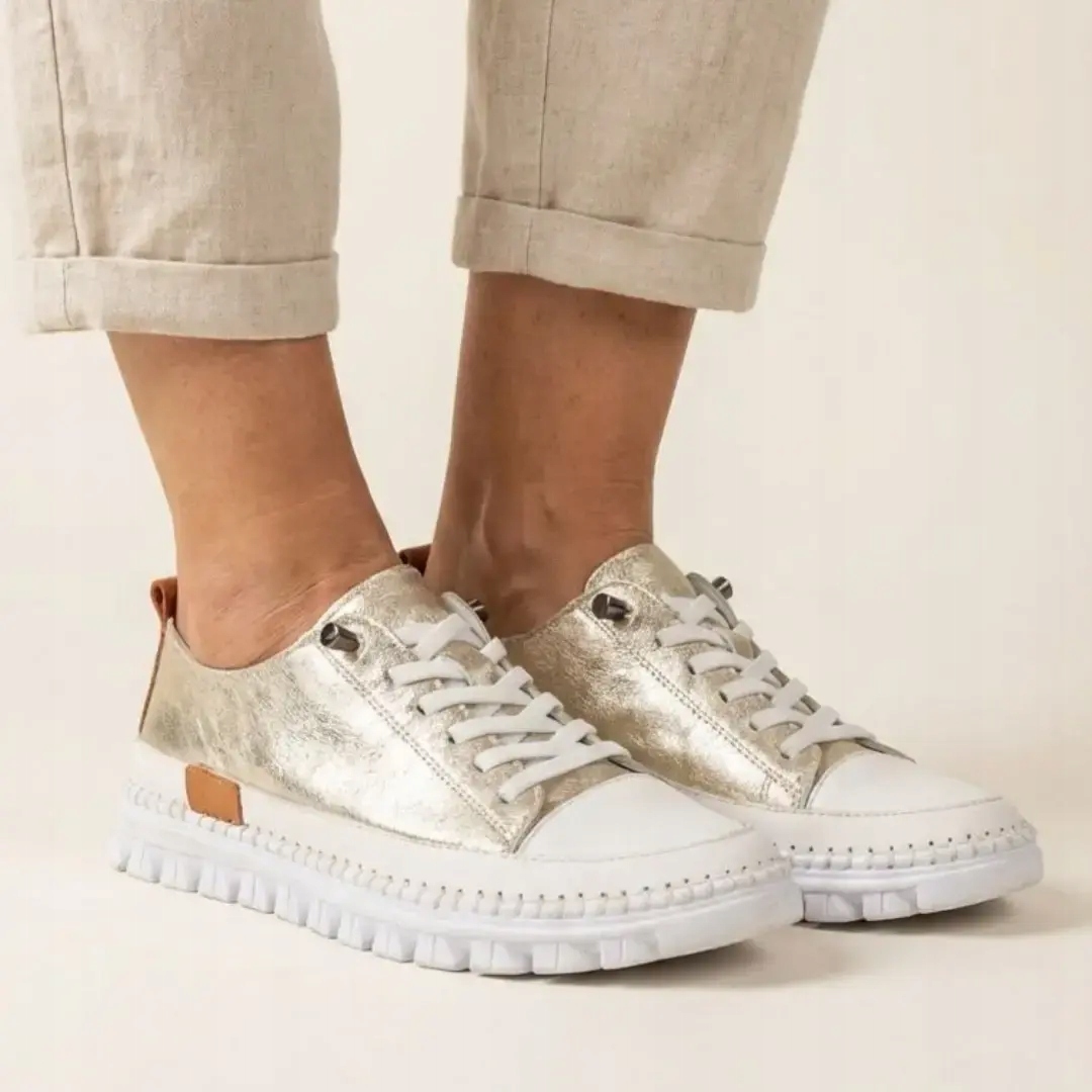 Dámské polobotky Artiker 58C3378 zlaté 37, Zlatá