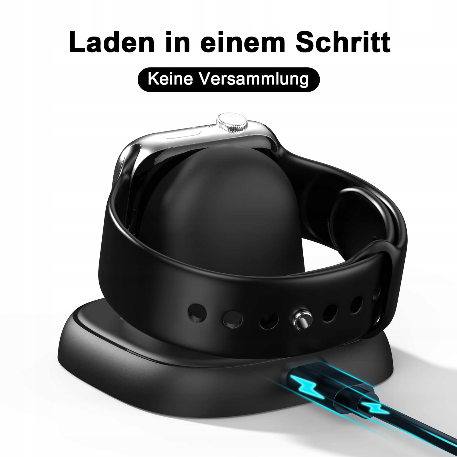 LVFAN Ładowarka Do Apple Watch Magnetyczna Stacja Ładowania USB-C — miniatura 3