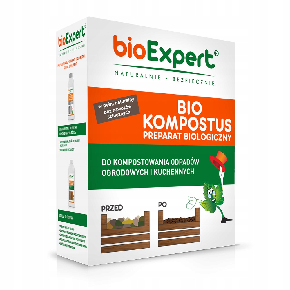 

Ekologiczny preparat do kompostowania bioExpert