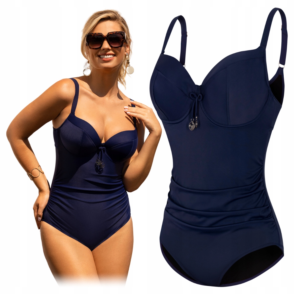 Dámské jednodílné plavky 95F Plus size 48 4XL Oblečení Monokini