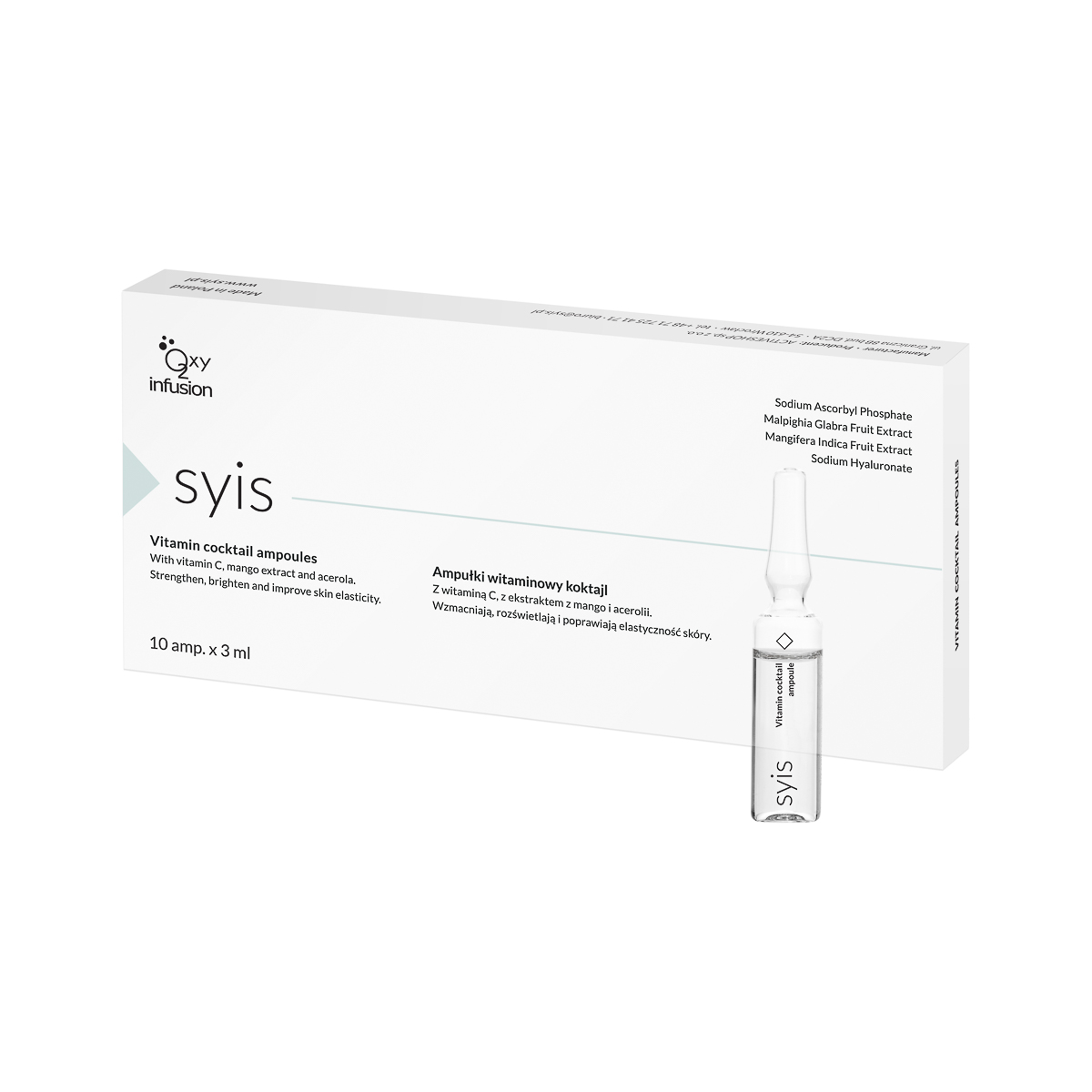 Syis ampule vitamínový koktejl 10 x 3 ml
