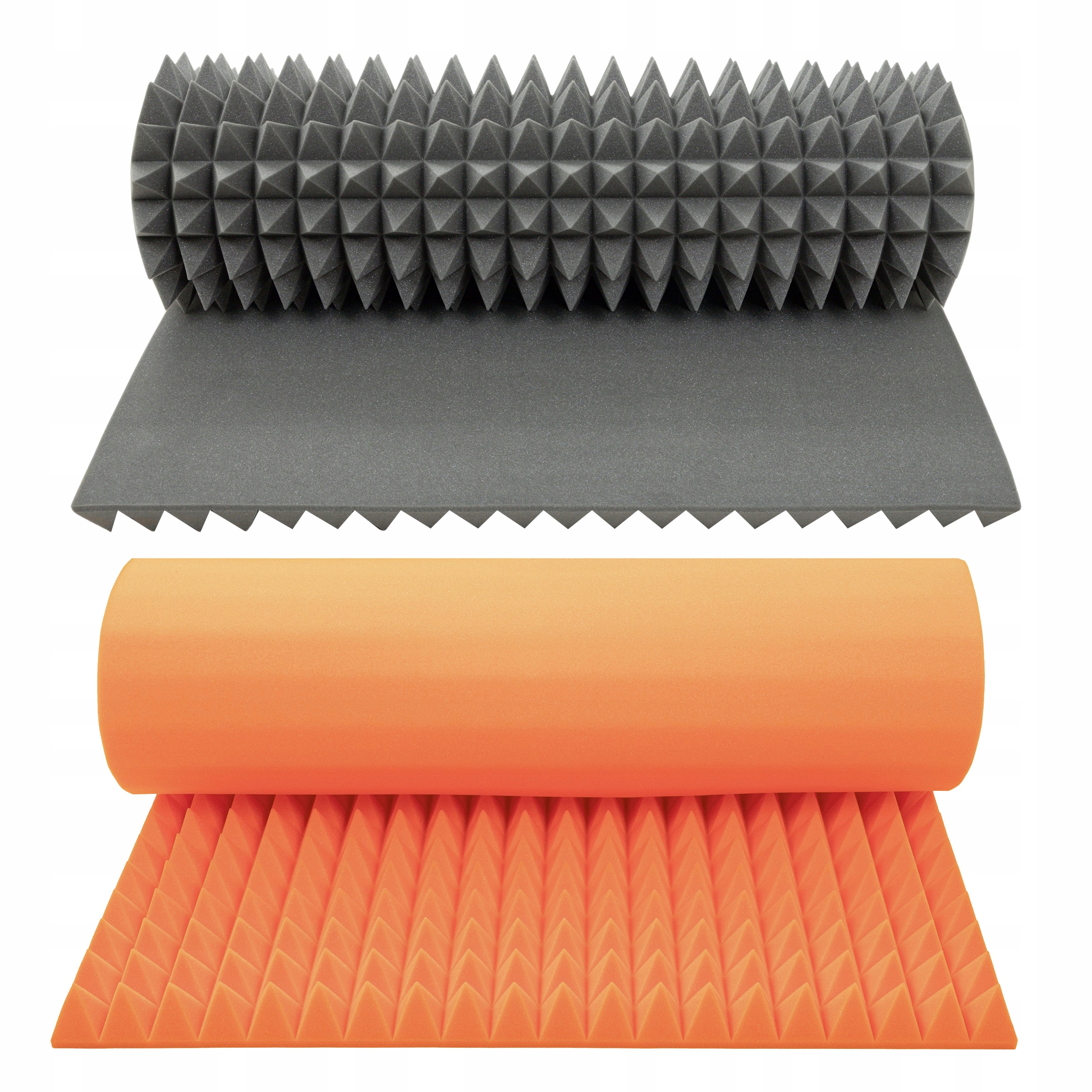 Akustické panely 200x100x7 cm, rozptyľujúca dozvuk, profesionálna pena