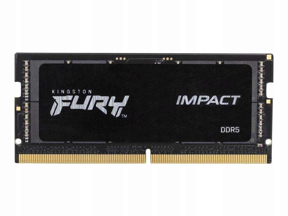 Kingston 16GB 4800MT/S DDR5 CL38 Sodimm Kit of 2 Fury Impact