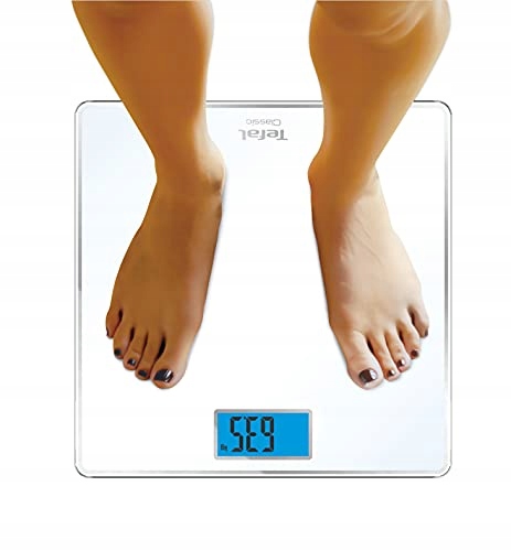 TEFAL Waga Łazienkowa Klasyczna 160kg, 31x31cm, Podświetlany Wyświetlacz — miniatura 6