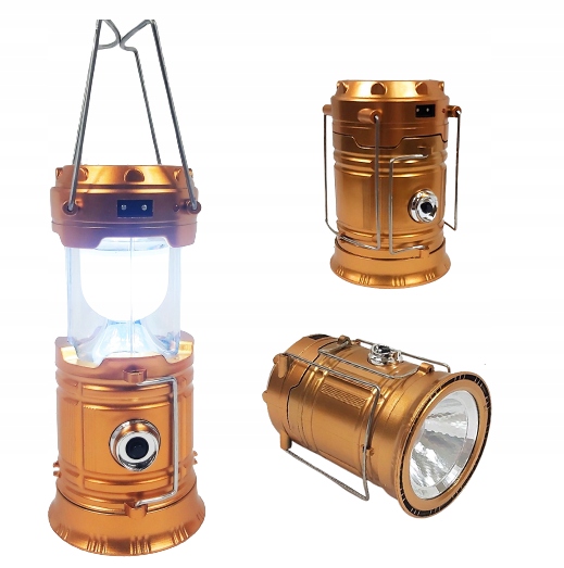 

Lampa Turystyczna Akumulator Kempingowa Solar Led