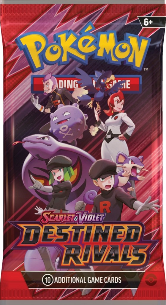 Pokemon TCG: Scarlet and Violet Destined Rivals - Booster 1 szt - paczka