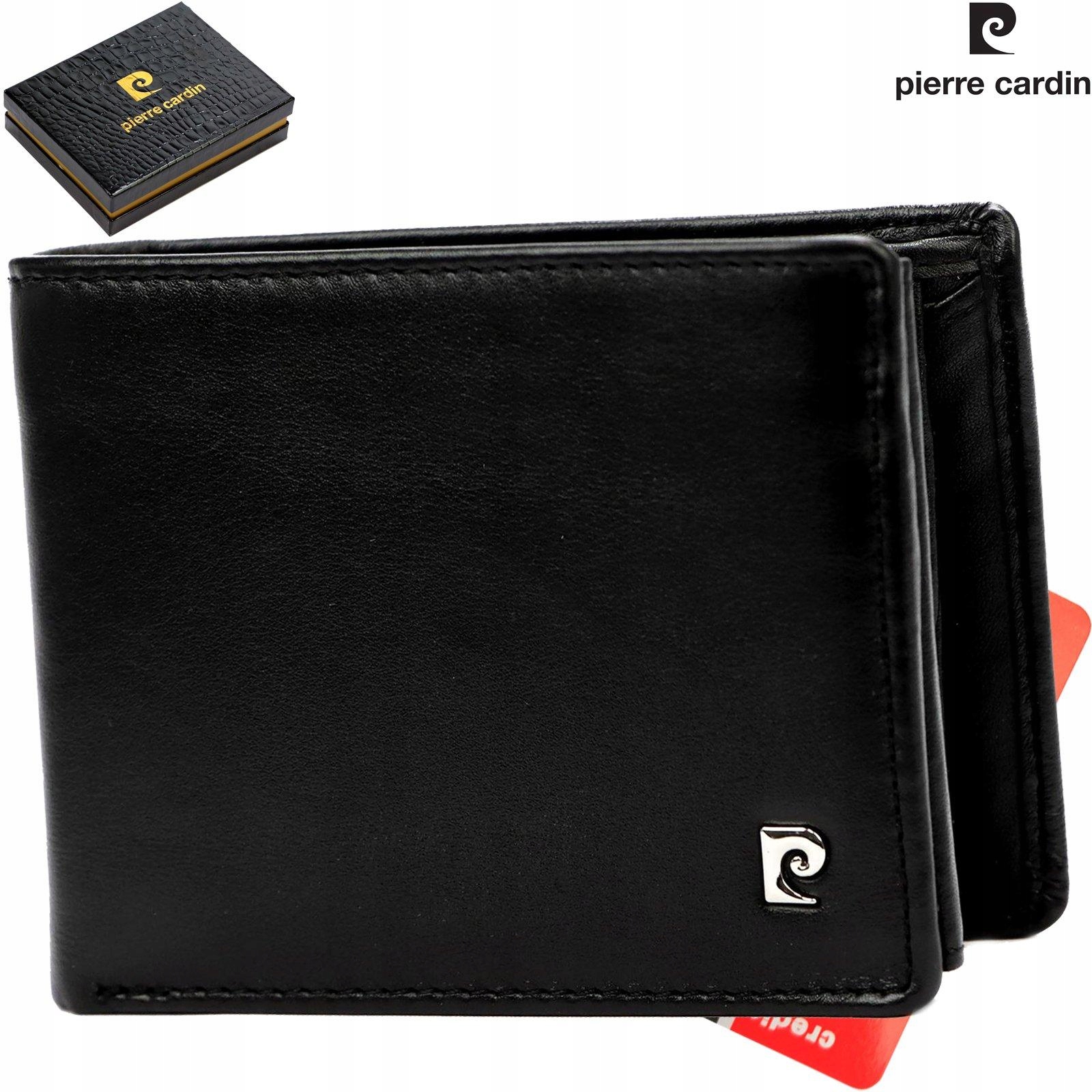 Originální Velká Pánská Peněženka Z Měkké Přírodní Kůže Pierre Cardin