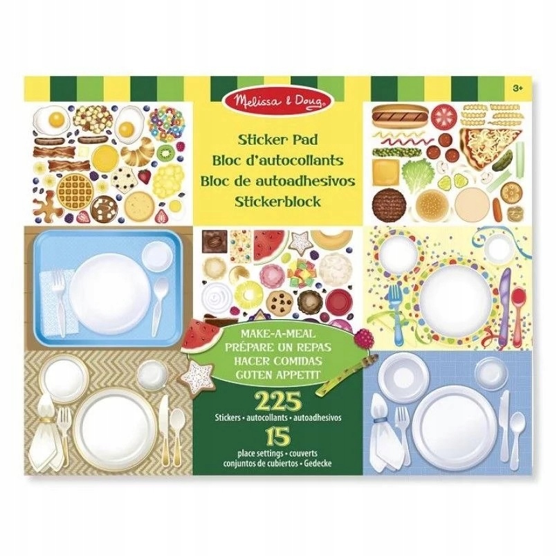 

Melissa and Doug Naklejki dla dzieci Posiłek