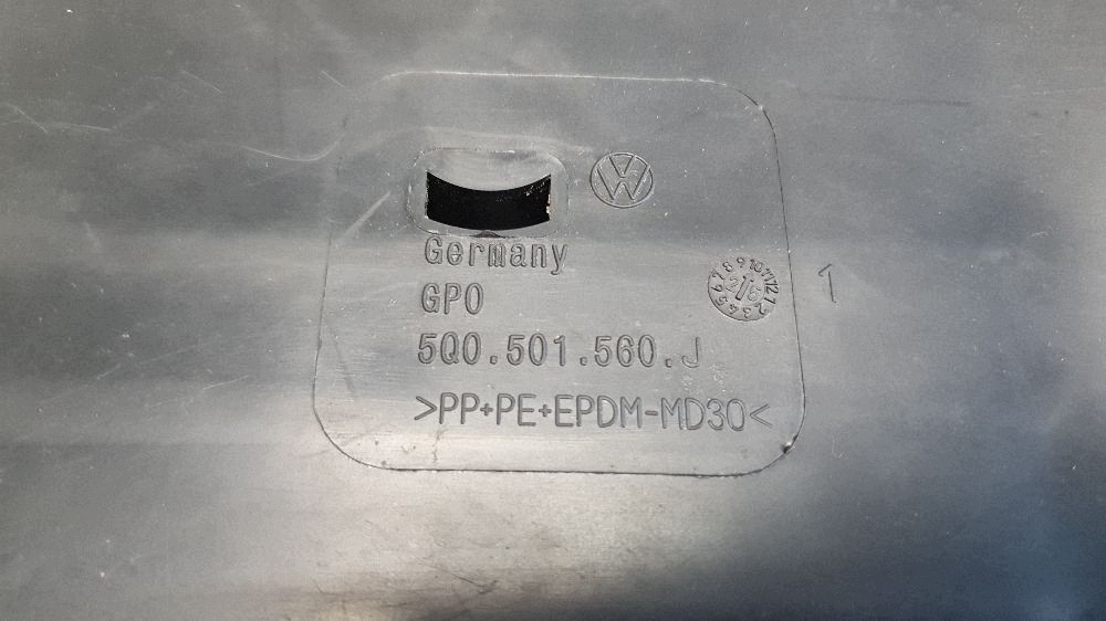 Audi A3 8Y cover chassis rear 5Q0501560J