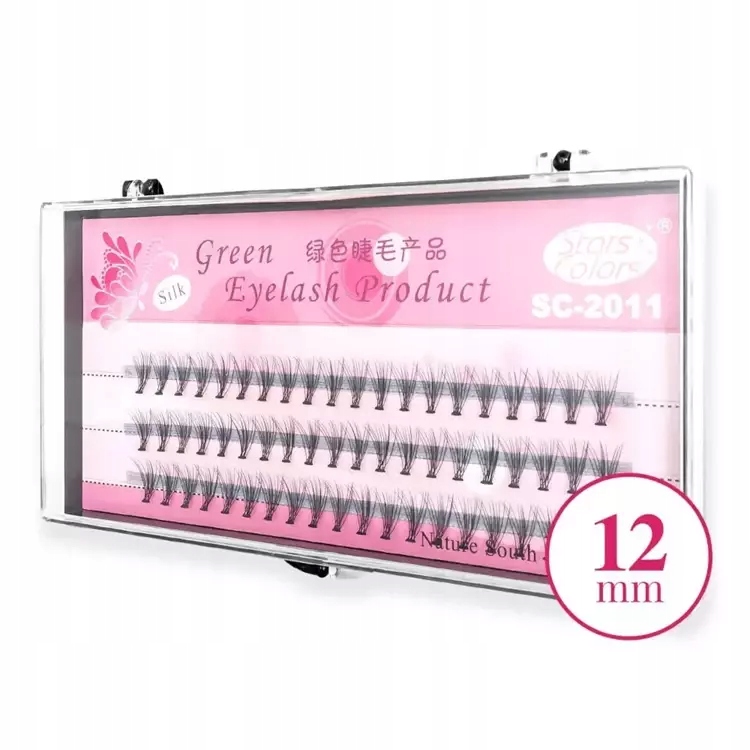 

Clavier Kępki Rzęs Green Eyelash Silk 12mm
